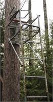 14' Tree Hunting Ladder Stand - Ready for Hunting