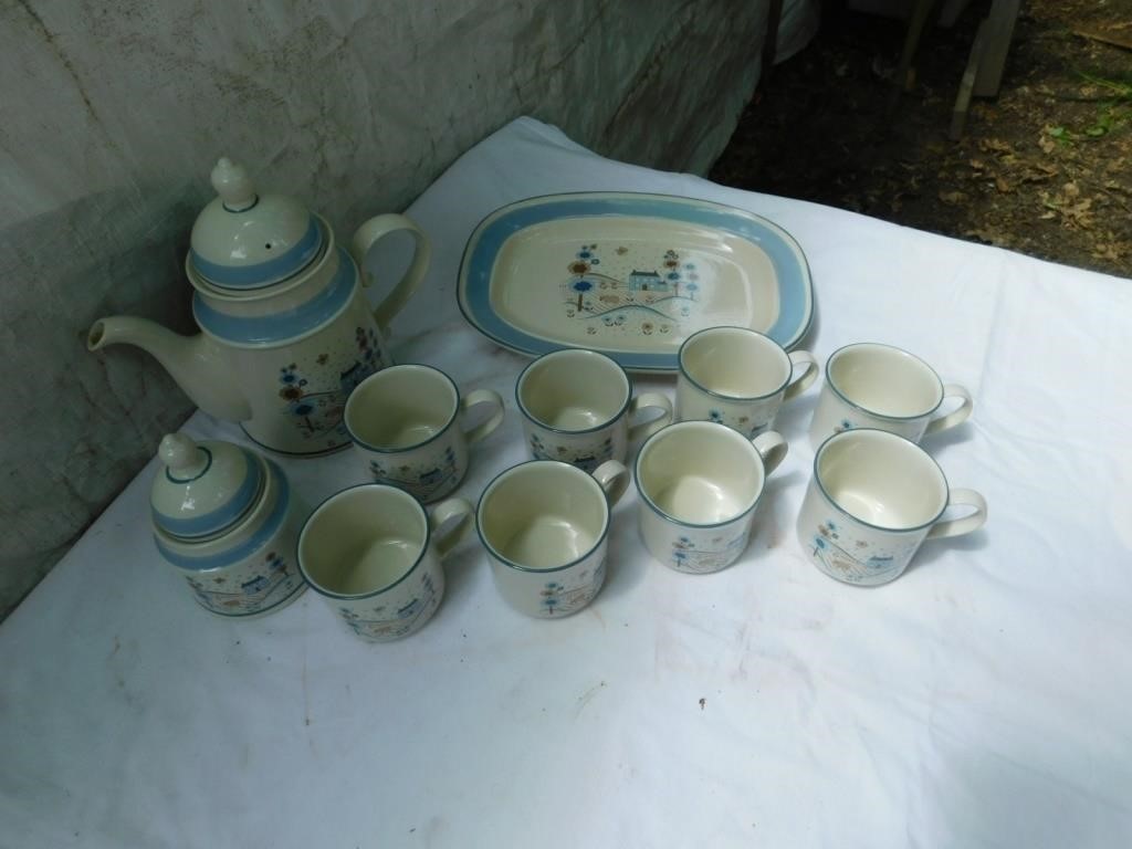 13pc  of Museum Collection Stoneware by Hearthside