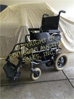 ELECTRIC WHEEL CHAIR BY QUICKIE w/  2 WOOD TRANSFE