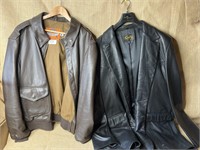 2 Men’s Leather Jackets