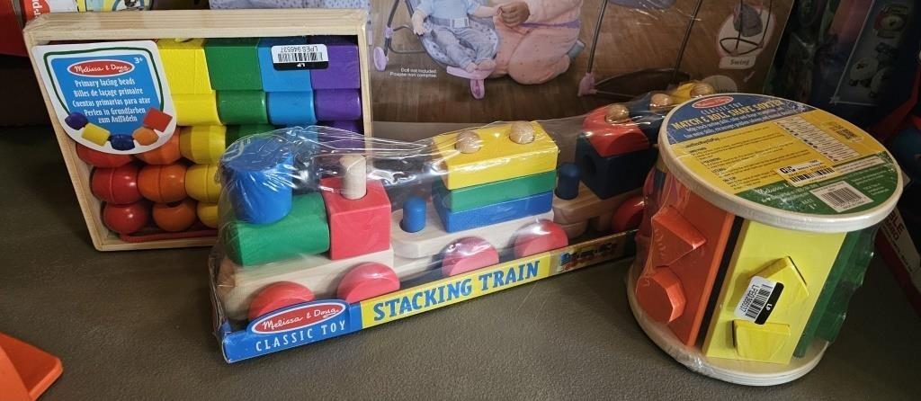 Melissa & Doug Wooden Toddler Toys