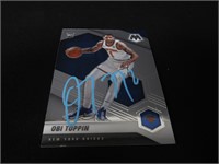Obi Topin signed ROOKIE basketball card COA