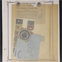 US Back of Book Stamps Used & Mint collection in m