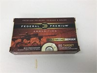 New box Federal 6.5 Creedmoor ammo.