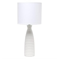 Simple Designs Alsace Bottle Table Lamp, Off