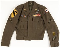 WWII 2nd Cavalry Division Ike Jacket