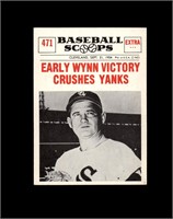 1961 Nu Card Scoops #471 Early Wynn EX to EX-MT+