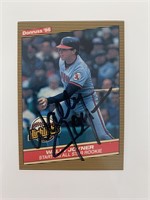 Wally Joyner signed baseball card