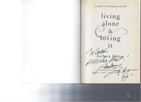 Barbara Feldon signed book