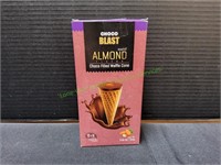 Choco Blast Almond Flavor Choco Filled Waffle Cone