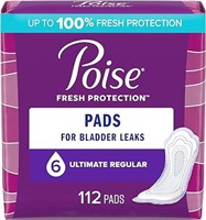 Poise Postpartum Incontinence Pads, Ultimate Absor