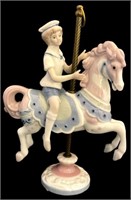 Paul Sebastian Carousel Horse Figurine