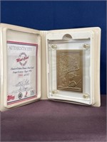 Sergei Fedorov Limited edition Bronze hockey card