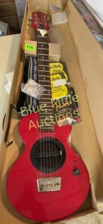 Rock Axe Electric Guitar 3/4 size body in box