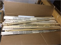 Box of yardsticks all to go
