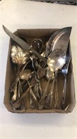Misc Lot of Silver plate - Rogers, Hamilton etc