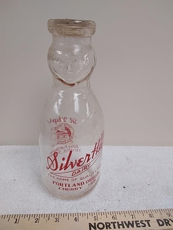 Silver Hill Dairy bottle