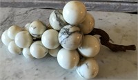 F - MARBLE GRAPES HOME DECOR (C7)