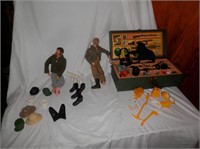 G I Joe Action Firure w/ G I Joe Wood box