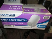 Box of Paper Towel Rolls