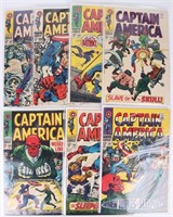 CAPTAIN AMERICA #101-#107 COLLECTIBLE COMIC BOOKS