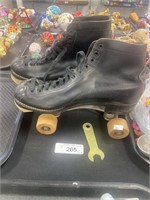 Vintage Chicago skates w/ wheel wrench.