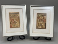 2 Framed Mexican Pictures