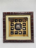 Mini Ceramic Teapot Shadow Box Wall Decor