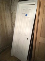 INTERIOR WOOD DOOR 2 ft SOLID CORE DOOR W SPLIT