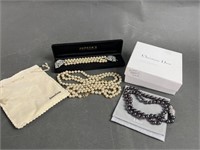 Christian Dior Black Pearls & More