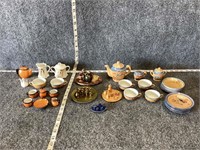 Mini China and Ceramic Dish Sets