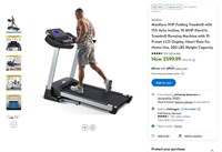 E4118  MaxKare Folding Treadmill