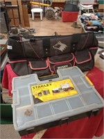 Husky tool bag Stanley fastener storage
