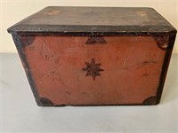 ANTIQUE PINE SMALL TOY/DOCUMENT BOX