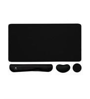 4-in-1 Large Gaming Mouse Pad, Keyboard Wrist