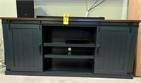 T V Cabinet With Barn Style Doors