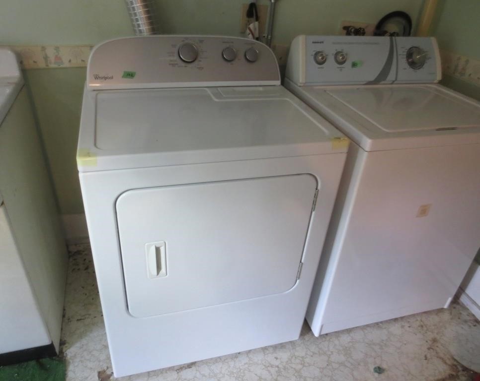 Whirlpool electric clothes dryer