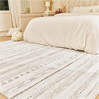 ULN - Boho Area Rug 8x10 Carpet-Rugs for Living Ro