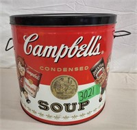 Campbell Soup - Handled Tin