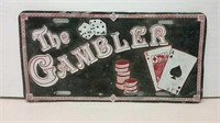 The Gambler License Plate