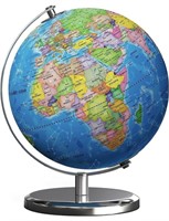 Illuminated World Globe w/stand