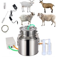 14L Electric Goat Milking Machine,Pulsation Vacuu