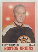 1970-71 OPC Gerry Cheevers Card