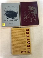 Lumberton Pirateer HS Year Books 1975,76,77
