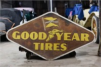 GOODYEAR TIRES SST SIGN - 72" X 40"