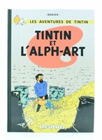 Tintin et l'alph-art par Rodier (Pirate, 50ex.num)