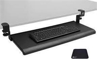 ERGO ACTIVE  RETRACTABLE CLAMP-ON KEYBOARD TRAY