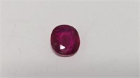 6.22ct Natural Ruby Oval Mixed Cut