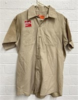 Vintage Coca-Cola Vapor Wear Work Shirt Sz L