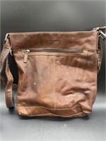 Jack George’s Voyager Brown Buffalo Leather Bag